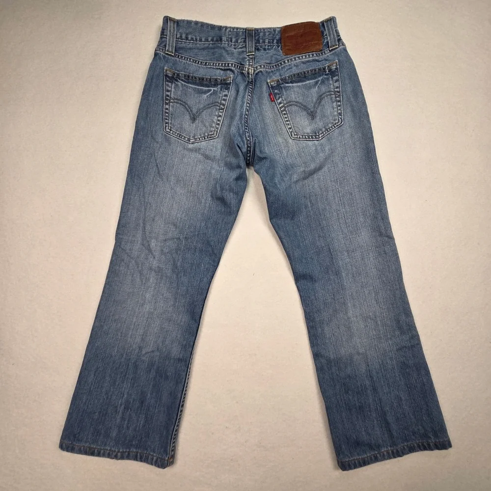 Levi's 527 Jeans Mens 30×30 (Fits 29×27) Blue Low Boot Cut Denim‎
